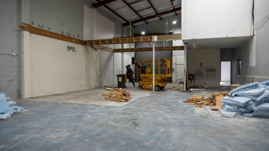 Read more about the article Studio Journey: Blog #14 – Demolition Photos