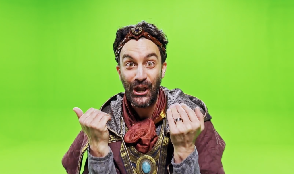 Read more about the article BLOG #35 – First day filming in the Green Screen!